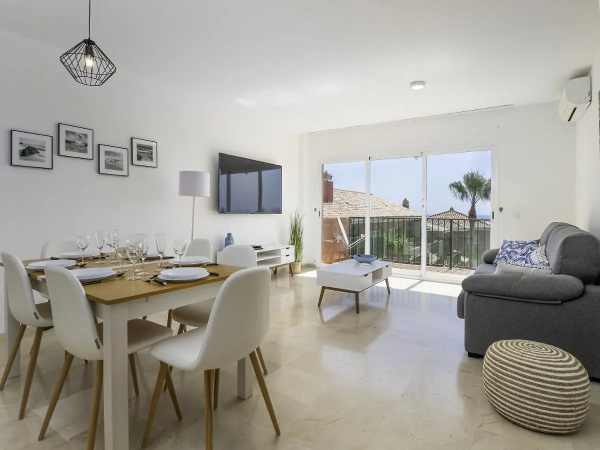 2308- 2Bedrooms Apt With Stunning Sea View-Terrace Manilva Spain